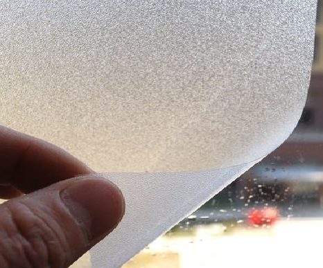 高县玻璃门外面粘广告用什么材料好？