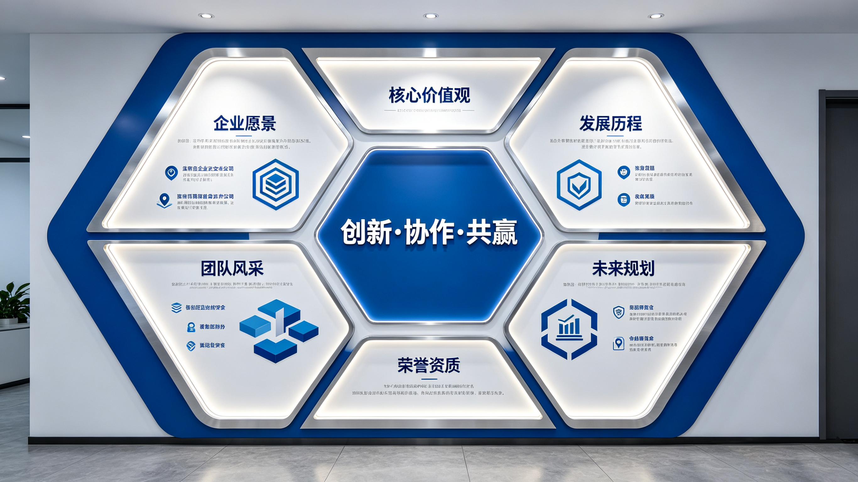 高县企业文化墙六边形避坑指南（新手常犯5个错误）